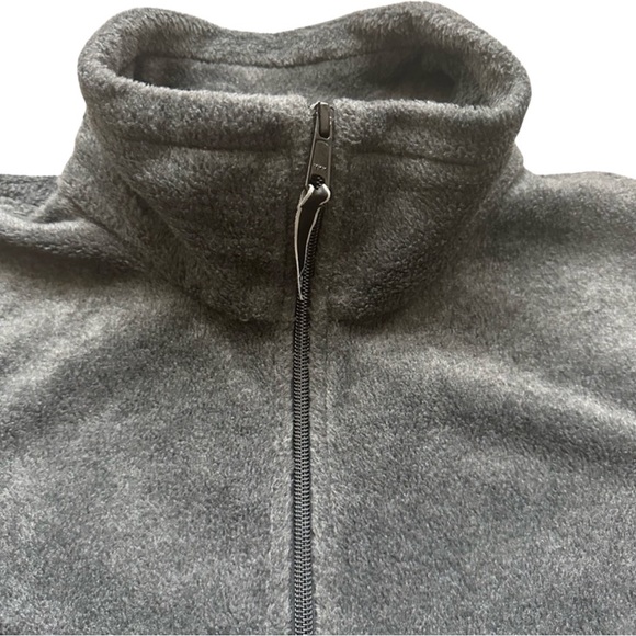 Columbia Men’s Fleece Sweatshirt Size Large in Gray - Picture 4 of 11